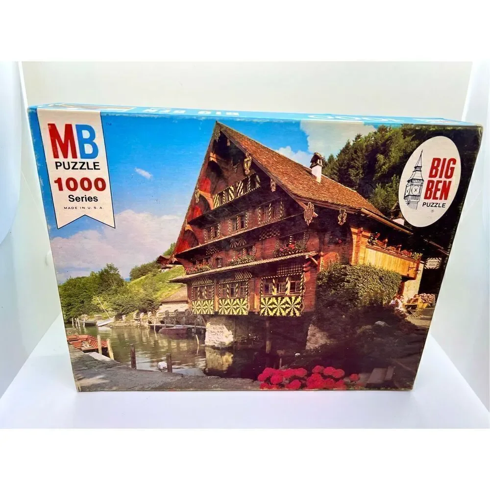 Big Ben Cardboard Vintage Jigsaw New Old Stock Never Opened